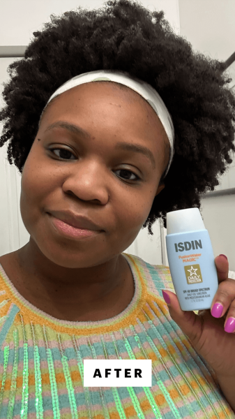 Image may contain Body Part Finger Hand Person Face Head Photography Portrait Child Happy Smile and Bottle